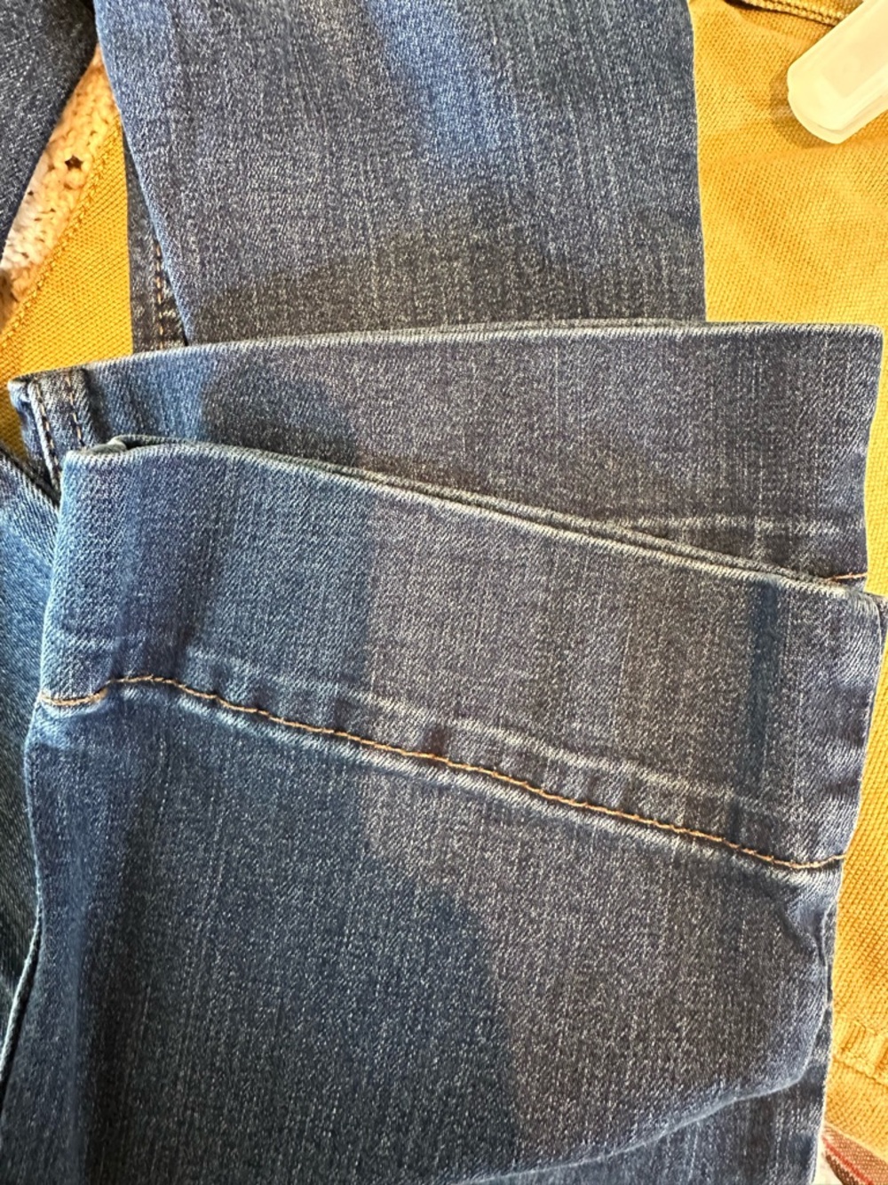 Girls Wrangler trouser style jeans size 6 slim in VEUC - Picture 5 of 5